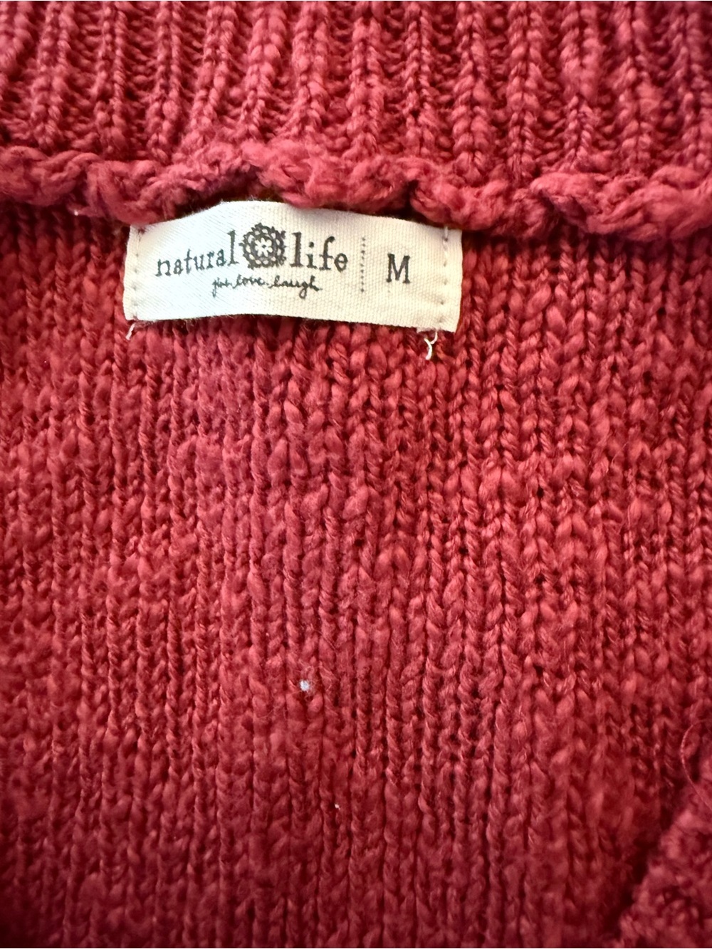 NATURAL LIFE Button-Front Cropped Cardigan Trio - Mustard, Purple, Rust - Picture 8 of 8